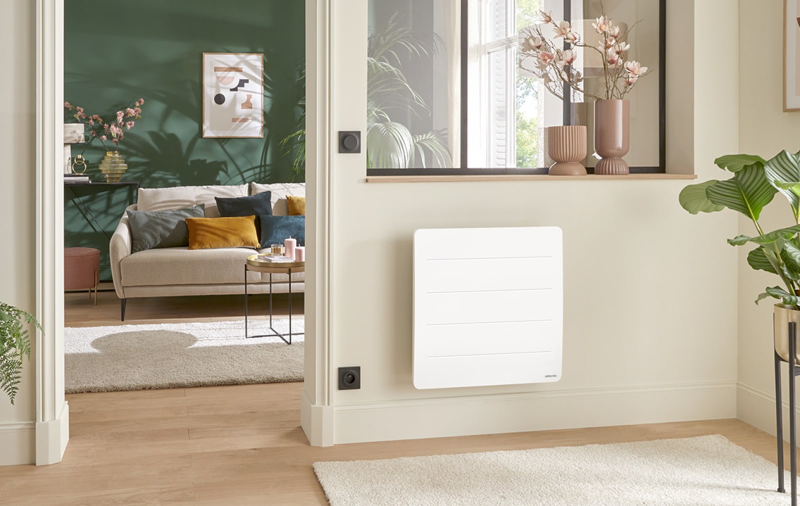 photo d'un chauffage à convecteur électrique